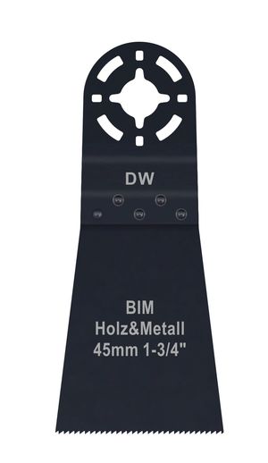 Multiblade Bimetall-Sägeblatt 45 Mm – Universell Für Holz, Metall, Kunststoff & Mehr, Passt Auf Fein Multimaster, Bosch, Makita & Andere Oscillierer