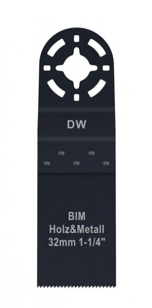 BI-METALL Tauchsägeblatt, 32 mm, für Holz und Metall